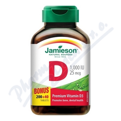 JAMIESON Vitamín D3 1000IU tbl.240