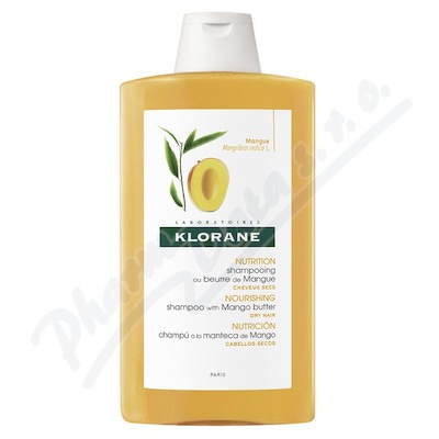 KLORANE Šampon mango na suché vlasy 400ml