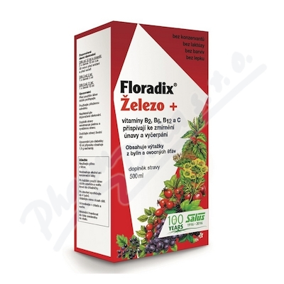 Floradix Železo 500 ml