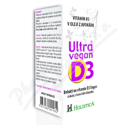 HOLISTICA Vitamin D3 Ultra Vegan 8ml