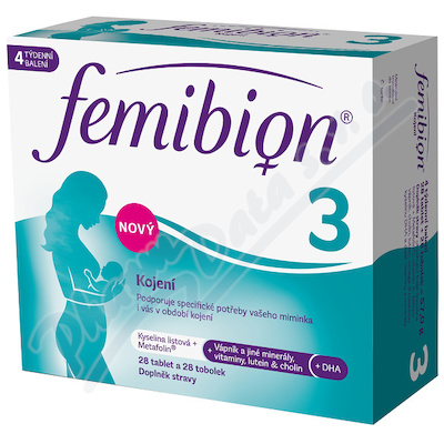 Femibion 3 Kojení 28 tabliet + 28 toboliek