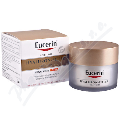 Eucerin Hyaluron-Filler + Elasticity protivráskový denný krém SPF 30 50 ml