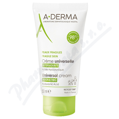 A-Derma Universal Cream s kyselinou hyalurónovou 50 ml