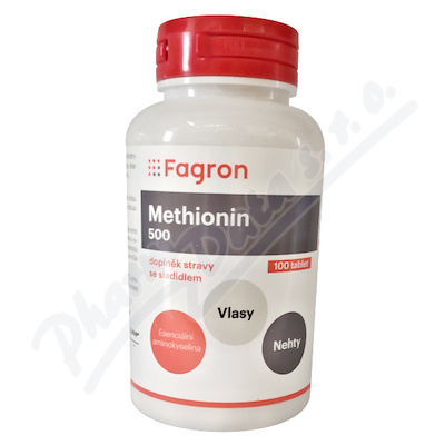 Methionin 500 tbl.100 Fagron