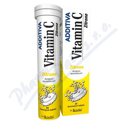 Additiva vitamin C Zitrone tbl.eff.20
