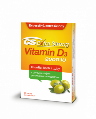 GS Vitamín D 30 cps.  DARČEK