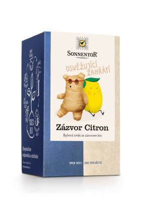 Sonnentor Zázvor Citron
