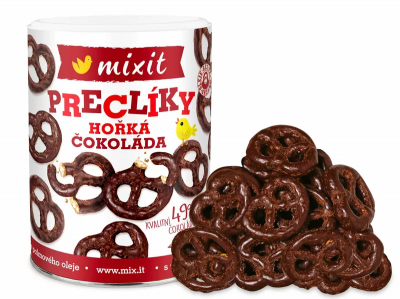 Mixit preclíky - Hořká čokoláda 250 g