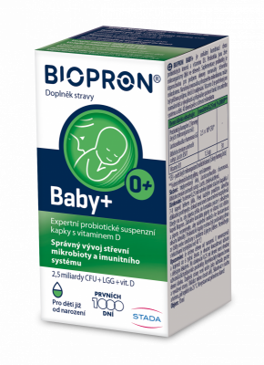 Biopron Baby+ s vitaminem D 0+ 10ml